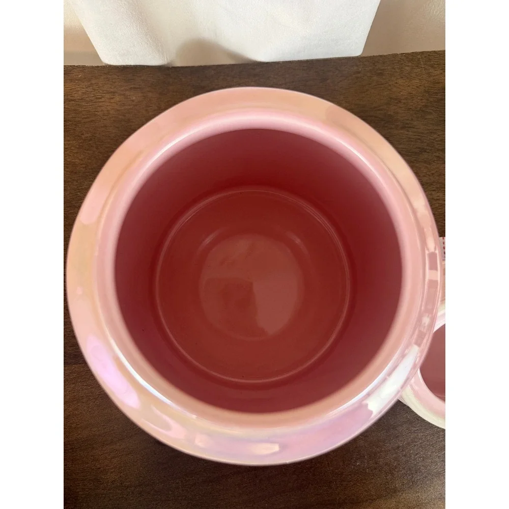 Rae Dunn Pink Iridescent 